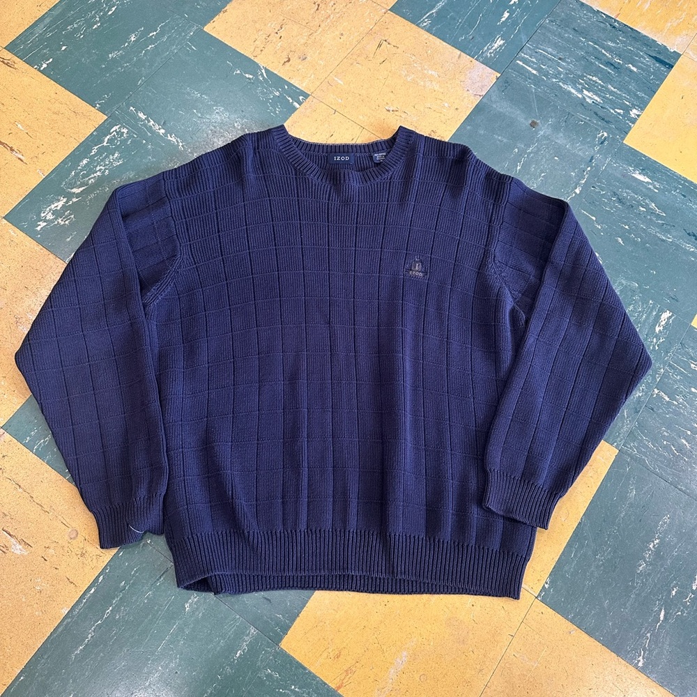 Navy Blue IZOD Men's Sweater